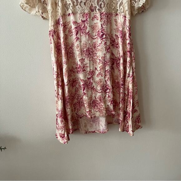 Free People Lucie Floral Lace Mini Dress - Picture 4 of 7
